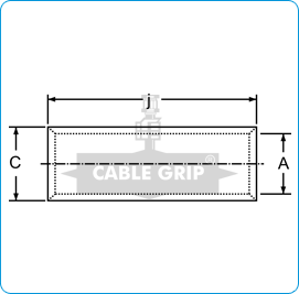 CGI Copper Tubular In-Line Connectors Heavy - Drawing 1