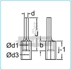 CGI Pin Terminals Insulated - Drawing